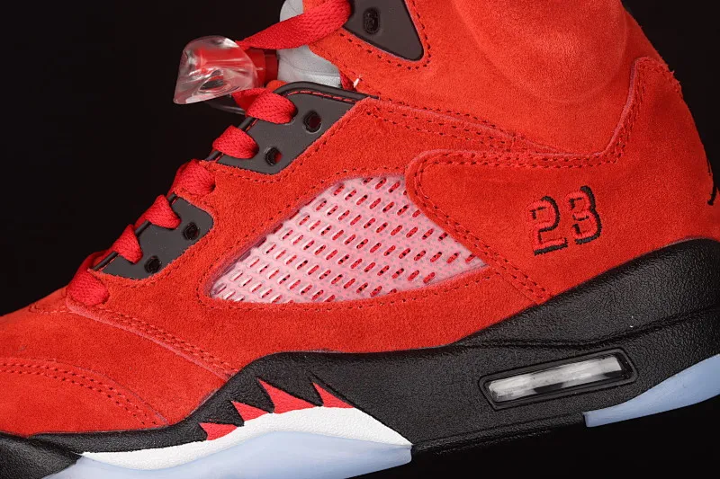 All categories Air Jordan Jordan series basketball shoes Air Jordan 5 G version Air Jordan 5 "Raging Bull" AJ5 Joe 5 Big Red Bull DD0587-600